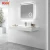 Import KKR Artificial Stone Resin Basins Solid Surface Lavabo Bathroom Wall Mounted Wash Basin from China