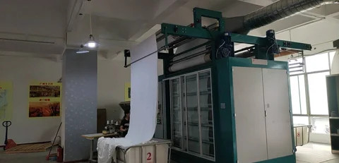 Buy Knitted Fabrics Fully Automatic Plc Control Vertical Type Sueding ...