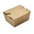 Import kraft paper packaging water proof paper box for food container from China