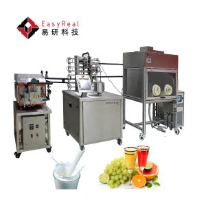 Lab Scale Milk Dairy Juice Coconut Milk Processing Equipment UHT Sterilizing mini Dairy Plant