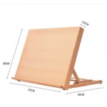 Large Adjustable Wood Artist Drawing & Sketching Board