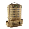 Large capacity custom backpack outdoor waterproof chair and rod fishing bag