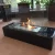 Import Large Outdoor Rectangular Smokeless Indoor Marble Fire Glass Pit from China