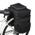 Import Large volume black polyester 3 in 1 bike panniers carry rear cycle seat bag from China