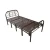 Import Latest Designs Army Folding Bed Bedroom Furniture Metal Bed from China