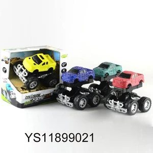Latest friction car plastic toy cheap friction stunt car kids friction vehicles