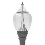 LED Classic Outdoor Street Lamps gate lights Post-top Commercial Lighting LED street light