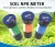 Import led compaction soil npk ph tester soil ph meter 3-in-1 soil tester moisture meter from China