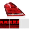 led lights tail for car for Benz W221 S-Class car red brake led lights