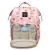 Import Lequeen Hot Sale Multi Function Quilted Baby Diaper Bags Flamingo Baby Diaper Bag from China