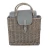 Import Linshu Factory Rattan Willow Wicker Woven Picnic Basket with  Blanket Insulated Cooler Bag from China