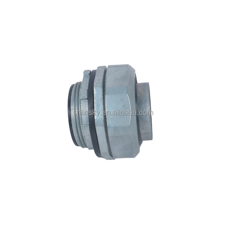 Linsky UL Electrical LIQUID-TIGHT CONNECTOR - straight ZINC Conduit Electrical Coupling Fitting