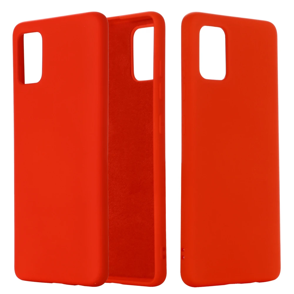 Liquid Silicone Case Original Rubber Luxury Mobile Phone Back Cover Case for Xiaomi 10 Lite 10 Ultra Liquid Silicone Case
