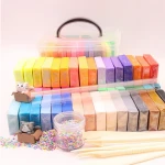 LitoJoy non air dry and oven backed Polymer Clay for sculpt, modeling decorations and making clay crafts