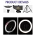 Import Live Photography Dimmable 18 Inch LED Ring Light  in shenzhen With Adjusted Bracket with tripod stand for youtube from China