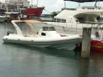 Liya 8.3m fiberglass cabin boat cheap large passenger boats yacht inflatable boat cabin cruiser