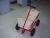 Import long handle red steel tools cars used kids wooden wagon push cart kart tc1812m outdoor from China