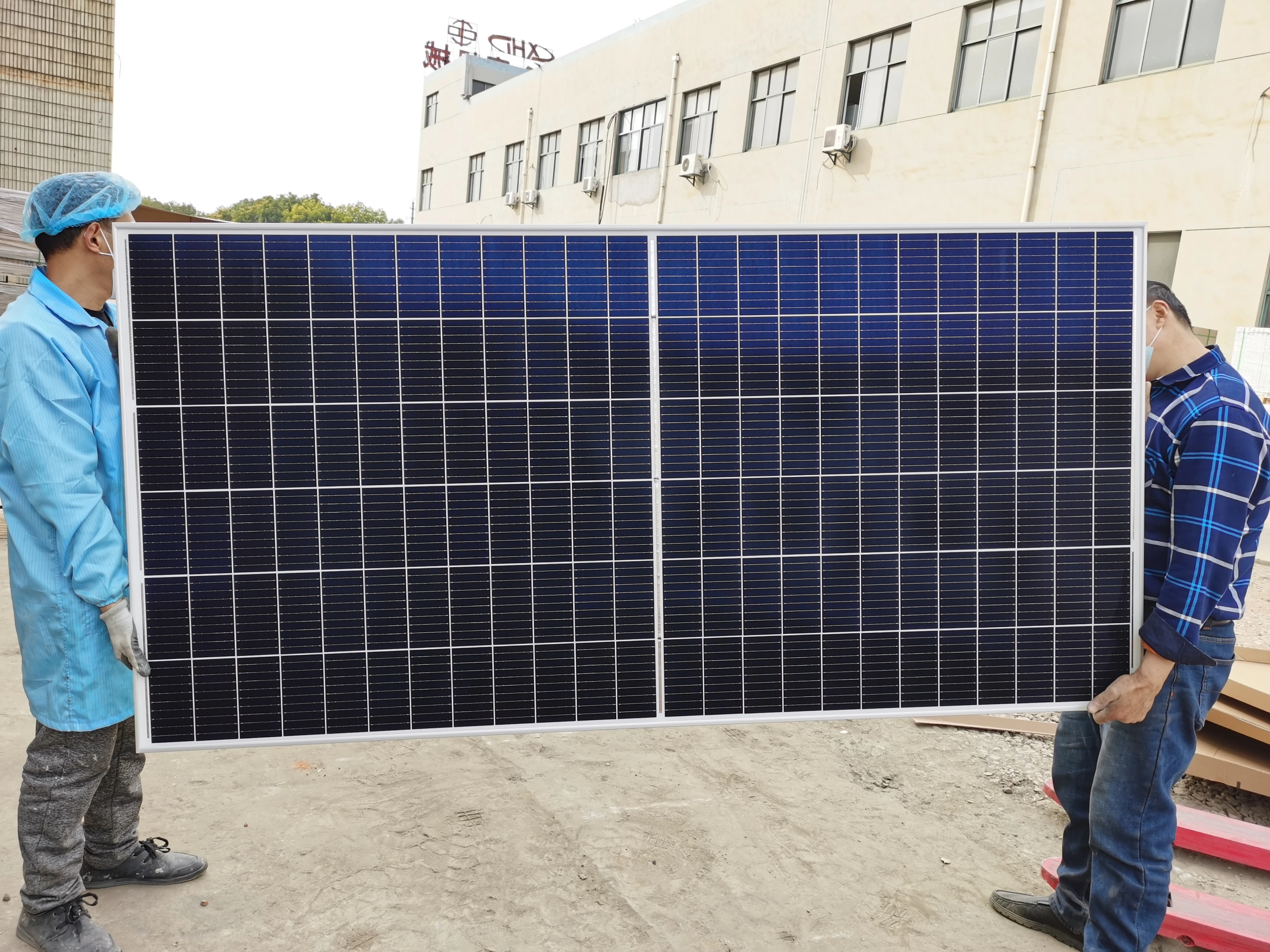 LONGI/TRINA mono solar panel half cell 440w 445w 450w 455w 460w for solar system factory wholesale