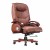Import Luxury High Back PU Boss Big and Tall Executive Manager Over Sized Brown Office Faux Desk Wooden Office Swivel Reclining Genuine Leather CEO Chair from China