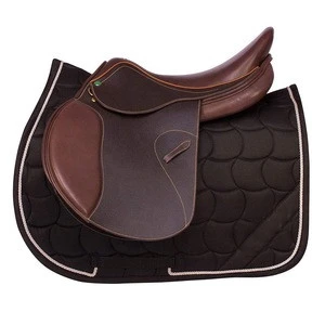 Luxury Horse Saddle Pad Dressage Contoured Felt Ranch Horse Pad Gel Saddle Pad