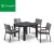 Import Luxury Modern High Quality Dining Table and Chair Teak Garden Sets Aluminum Outdoor Furniture from China