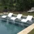 Import Luxury reclining chair chaise lounge Ledge lounge in-pool chaise from China