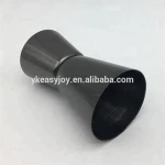 Luxury Vintage Black Plated Stainless Steel Cocktail Bar Tools Measuring Double Jigger Cup+Customized OEM Private Label Logo