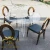 Import luxury wedding furniture oval back event banquet dining chairs from China