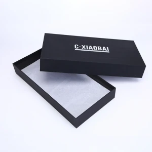 Luxury Wholesale Custom  Paper Cardboard Storage Flat Pack Lid and Base Wedding Dress Clothing Packaging Gift Box