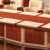 Luxury Wood and Leather design 68016C boardroom furniture office business conference room table and chair