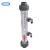 Import LZS cheap ABS plastic inline flowmeter with reed limited switch alarm water flow meter rotameter flanged type from China