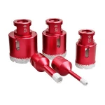 M14 Hard-solder Diamond Braze hole saw core drill bits 6-70mm Glass Marble Granite Concrete cutter angle grinder tools