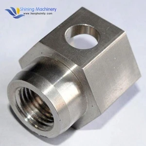 Machined parts factory cnc machining process swin arm pivot part for mechanical fabrication service