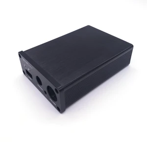 Machining mini car stereo amplifier audio digital amplifiers sound aluminum enclosure