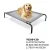 Import Made4Pets breathable large Outdoor Cooling Raised Dog Bed metal frame mesh oxford fabric elevated Pet Bed from China