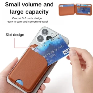 Magnetic Card Slot Leather Wallet Bags Phone Cases For iPhone 15 14 13 12 Pro Max Plus Cover