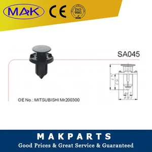 MAK forMitsubishi Push Type Retainers automotive clips MR200300