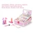 Make Up Toy Set Pretend Play Princess Pink Makeup Beauty Non-toxic Dressing Cosmetic With Portable Box Girl Gifts