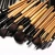 Import Makeup Brushes wooden handle 32 pcs/set Make up tool professional makeup blending brush kit with black bag from China