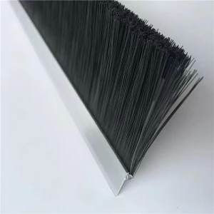 Manufacturer sealing customized industrial machine  bristle nylon strip brush