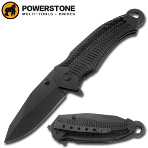Manufacturing fixed blade hunting knife folding knife with aluminum handle