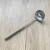 Import Matt Stainlees Steel Kitchen Cooking Utensils Sanding Finished Slotted Soup Ladle from China