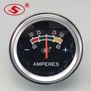 MECHANICAL AMMETER AUTO METER GAUGE FOR AUTOMOBILE 90 SCALE