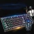 Import Mechanical Keyboard mini Wired RGB LED Backlit glass Computer Gaming one hand keyboard from China