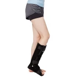 Medical orthopedic metal long leg support braces for sale