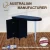 Import Melamine Frame Nail Desk Manicure Table With Glass Top Nail Salon Furniture from China