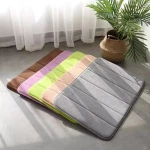 Memory Foam Mat Coral Velvet Floor Mat Outdoor Bathroom Mat Carpets For Living Room