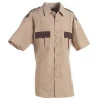 Men&#39;s Short Sleeve Security Police Uniform Shirt workwear Security Guards Uniform Shirt Short Sleeve