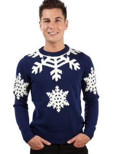 Mens Christmas Novelty Knitted Top New Christmas Sweater