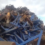 Metal HMS 1 / 2 Scrap, Steel Used Rail Way Scrap